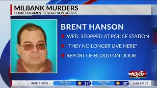 Hanson says he 'snapped' when he killed Milbank couple, according to court document