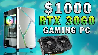 BEST $1000 Budget Gaming PC Build 2022 ✔🎂 | RTX 3060 + I5 12400F