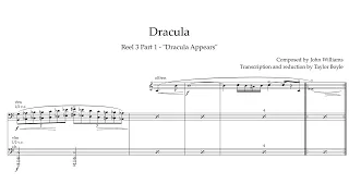 John Williams - Dracula (1979) - 04 - "Dracula Appears" Condensed Score (HD)