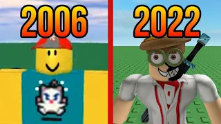 La EVOLUCION De Los AVATARES De ROBLOX (2006-2022)