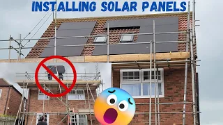 How do you fit solar panels on a roof ???