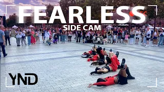 [KPOP IN PUBLIC PARIS | SIDE CAM] LE SSERAFIM (르세라핌) - FEARLESS dance cover by Young Nation Dance