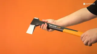 Обзор топора Fiskars Х17 | Ситилинк