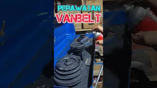 cara perawatan vanbelt#shorts #tutorial #motorcycle