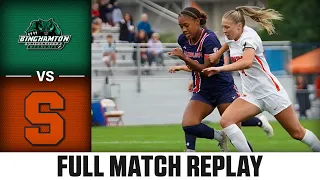 Binghamton vs. Syracuse Full Match Replay | 2023 ACC Women’s Soccer