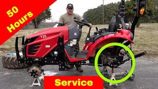 TYM T25 Tractor 50 Hour Service | You Need To Know This!  TYM TRACTORS