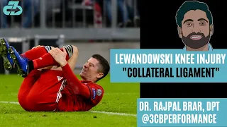 Expert explains Robert Lewandwoski injury (knee) & return timeline