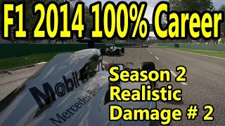 F1 2014 Gameplay PC : 100% Race Malaysia 1080p HD F1 Game Career Mode Season 2.