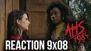 AMERICAN HORROR STORY: 1984 REACTION SEASON 9 EPISODE 8 - Rest in pieces