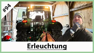 #94 - Kurzschluss im John Deere 6320 I Bäume fürs Brennholz fällen I Schneebruch im Wald aufarbeiten