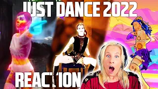 JUST DANCE 2022 TRAILERS REACTION! (part 2)