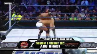 WWE SmackDown 1/27/12 - Cody Rhodes vs. Justin Gabriel HQ