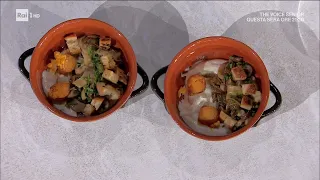 Tuorli croccanti con funghi e caciocavallo - E' sempre mezzogiorno 01/03/2024