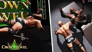 WWE 2K20 SIMULATION: Goldberg vs Bobby Lashley | Crown Jewel 2021 Highlights