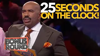 5 BEST FAMILY FEUD Fast Money COMEBACKS With Steve Harvey