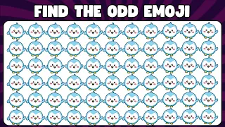 Find The Odd Emoji || How Good Are Your Eyes? || Animal emojis