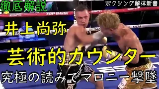 井上尚弥 VS モロニー あの芸術的カウンターを徹底解説