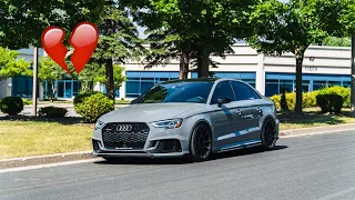 I'M SORRY... SELLING MY AUDI RS3