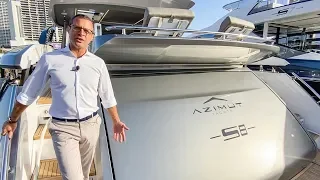 American Debut | Azimut S8 | Miami Yacht Show