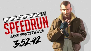 Grand Theft Auto IV Speedrun | Any% in 3:52:43 w/o Loads / 4:01:24 w/ Loads