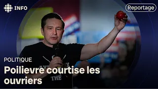 Pierre Poilievre souhaite attirer les ouvriers