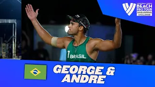 Andre & George win ANOTHER home gold?! 🤯🇧🇷 | Andre/George | Road to GOLD | #beachprotour