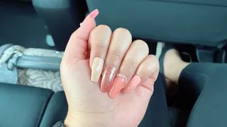 Full coverage nail tips as dual forms?