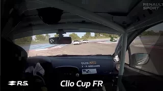 Coupe de France Renault Clio Cup : caméra embarquée de P. Arellano  au Circuit Ricard (2016)