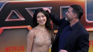 Director Brad Peyton attends Netflix's "Atlas" Los Angeles premiere black carpet