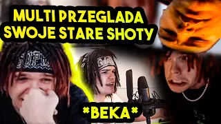 MULTI ogląda SWOJE STARE SHOTY *beka i cringe*