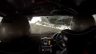 Malcolm Wilson Rally 2023 Onboard stage 3 Crash