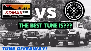 KDMAX vs OVERLAND TORQUE TUNE - The ULTIMATE Tacoma Tune SHOOTOUT!