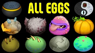 DARK ISLAND - All Eggs | My Singing Monsters | MonsterBox in Incredibox