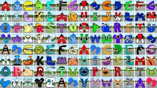 Alphabet Lore But Everyone Is ALL Different Versions (A-Z) Full Version in Garry's Mod - Part 4