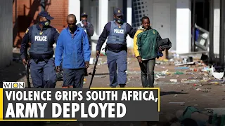 South Africa deploys army to quell violence after Jacob Zuma arrest | Pro-Zuma Protests | World News