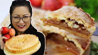 TORTA DE MAÇÃ AMERICANA ou APPLE PIE | MAIS FÁCIL IMPOSSÍVEL | PASSO A PASSO - Dika da Naka