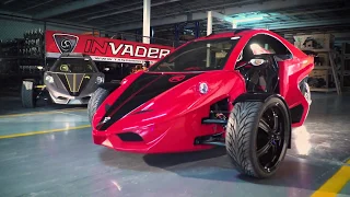The Tanom Invader a High Performance Three Wheeled Vehicle