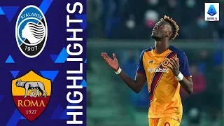 Atalanta 1-4 Roma | Abraham nets two in huge Roma win in Bergamo | Serie A 2021/22