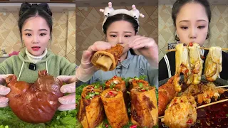 MUKBANG: "BIG BITE" ASMR 우골수 소골수 꿀조합Soothing Sounds While Enjoying Delicious Treats 음식 먹방 모음이 #222