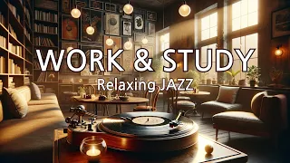 JAZZ PLAYLIST🎶| Vinyl JAZZ MUSIC | Jazz that's good to listen to when studying & working | Cafe jazz