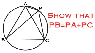 A tricky geometry problem | Math Olympiad