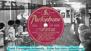 Harry Roy's Tiger Ragamuffins(v Ray Elligton) - The Down And Out Blues I Can't Face The Music(1938)