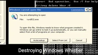 Destroying Windows Whistler-last winxp beta/build