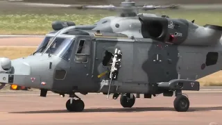Royal Navy & Army AW159 Wildcats - RIAT 2022