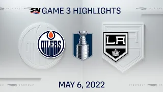 NHL Game 3 Highlights | Oilers vs. Kings - May 6, 2022