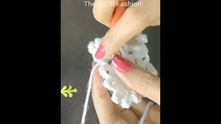 crochet Super Easy snowflakes ❄️#shorts #youtubeshorts #viralshorts