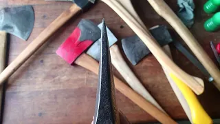 Axe Sharpening and Edge Geometry: An Introduction