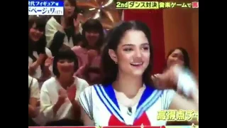 Evgenia Medvedeva dances Sailor Moon on Japanese TV