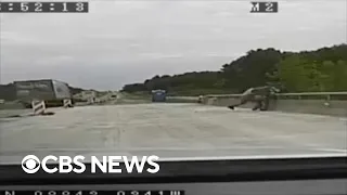 Illinois officials save man from jumping off overpass bridge