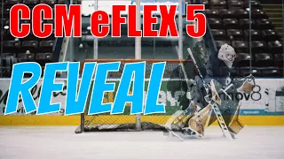 CCM Eflex 5 Goalie Pads | On Ice Reveal